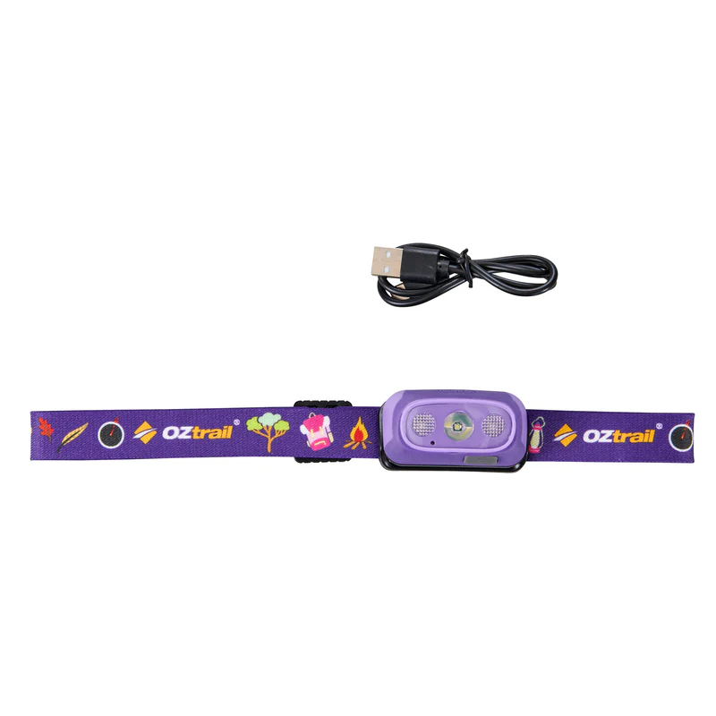 80L Lumos Twinkle Kids Headlamp - Purple - Image 5