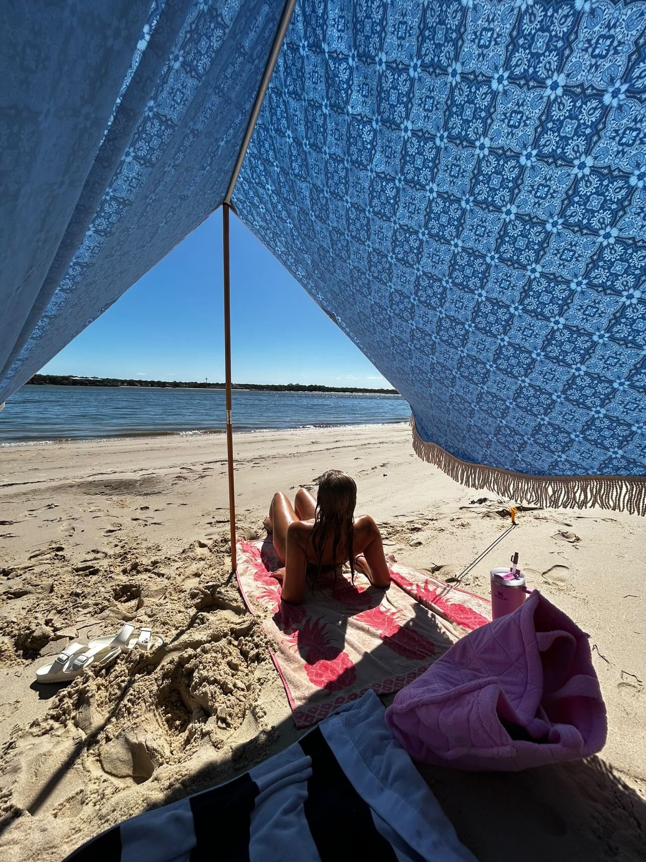 Beach Tent - Bells Beach Blue - Image 3