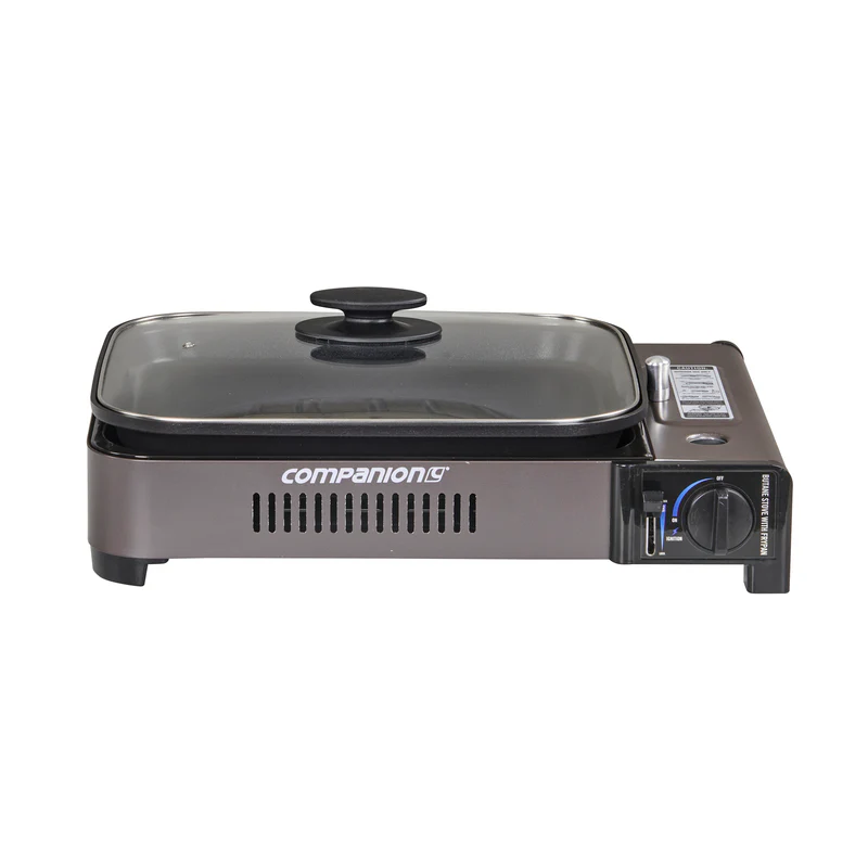 Butane Stove with Frypan - Image 2