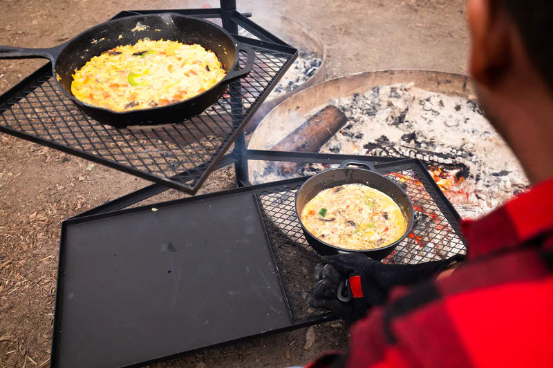 Campfire Cooking Grill Combo - Image 3
