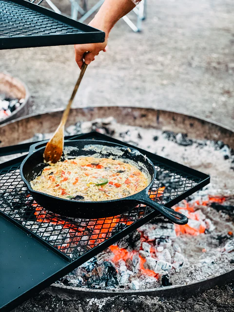 Campfire Cooking Grill Combo - Image 4
