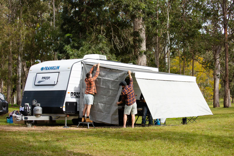 Caravan Pop Top Privacy End - Image 3
