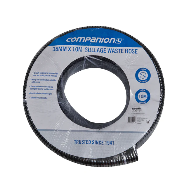Caravan Sullage Waste Hose 38mm x 10m - Image 2