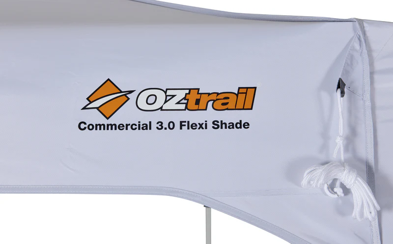 Commercial Deluxe 3.0 Flexi Shade Gazebo - White - Image 3