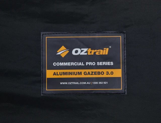 Commercial Pro Aluminium 3.0 Gazebo - Black - Image 16