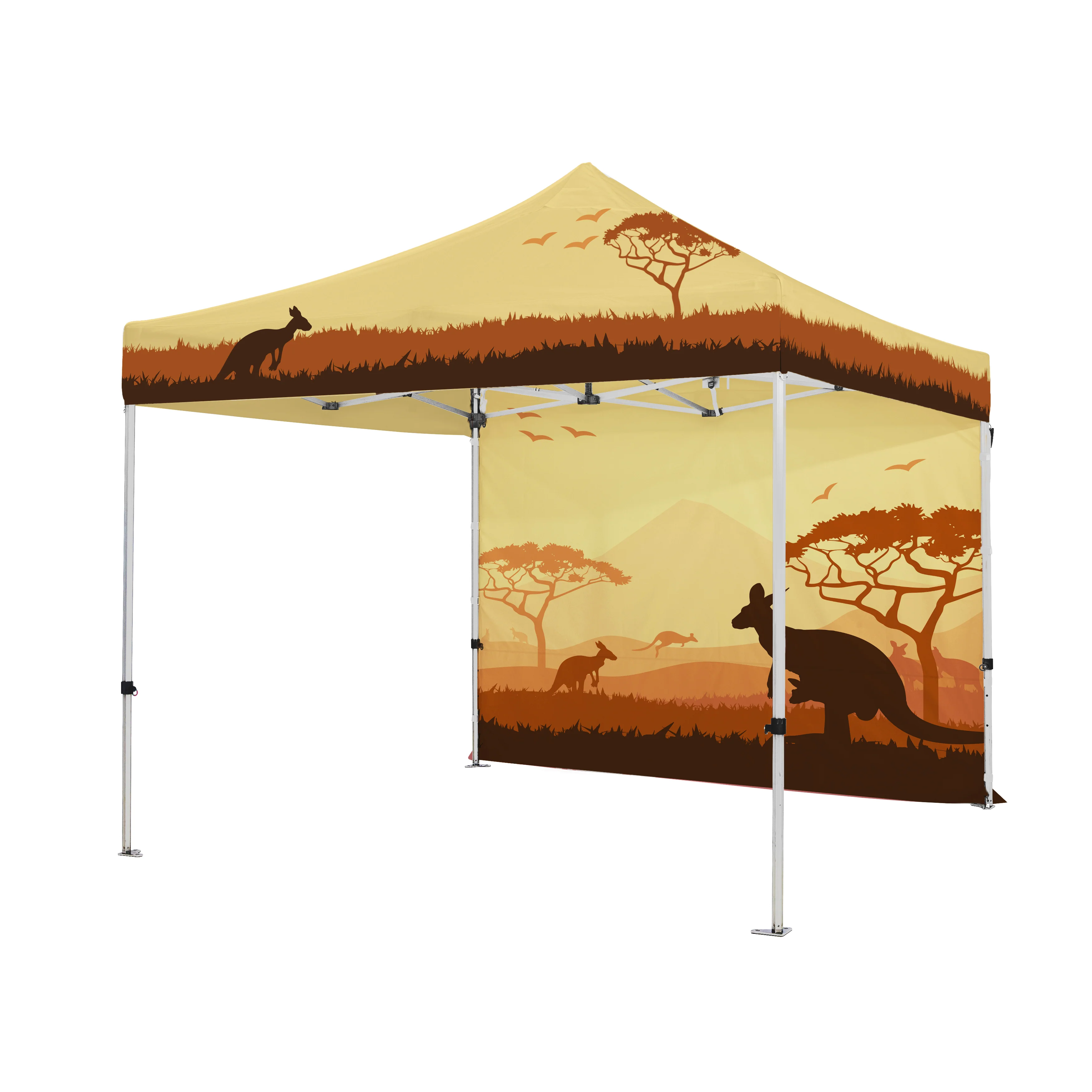 Commercial Pro Aluminium 3.0 Gazebo - Custom Printed - Image 4