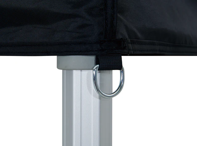 Commercial Pro Aluminium 6.0 Gazebo - Black - Image 16