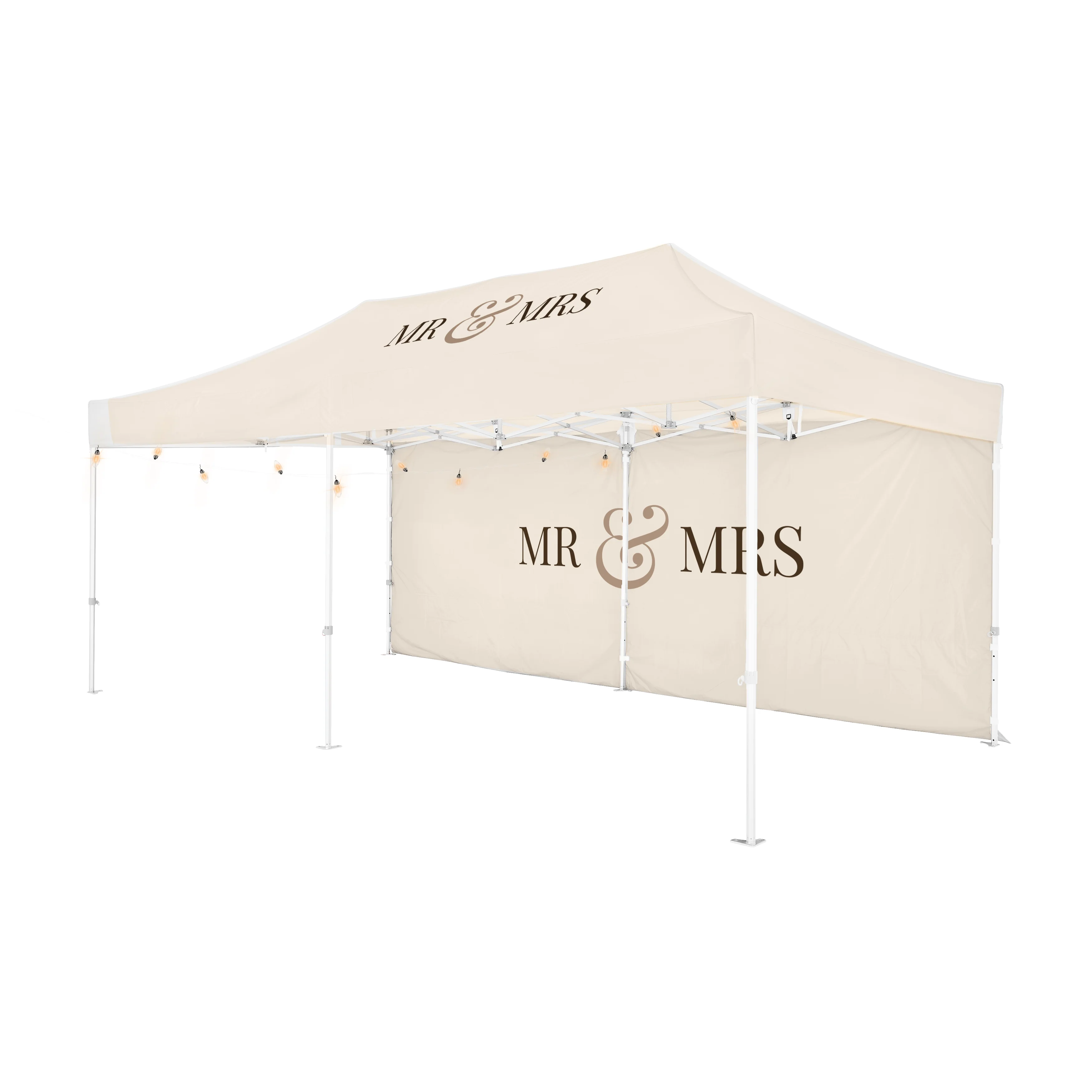 Commercial Pro Aluminium 6.0 Gazebo - Custom Printed - Image 4