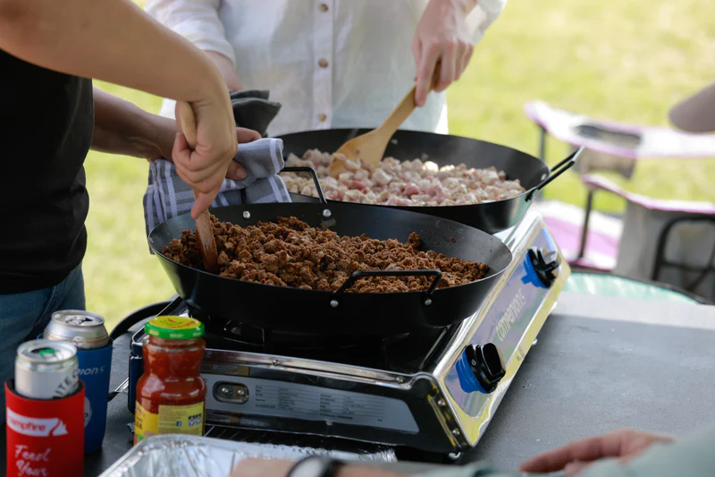Double Burner Wok Cooker - Image 4