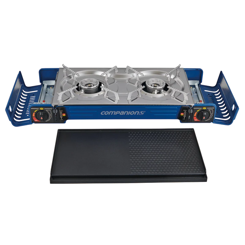 Double Butane Stove with Hotplate - Image 7