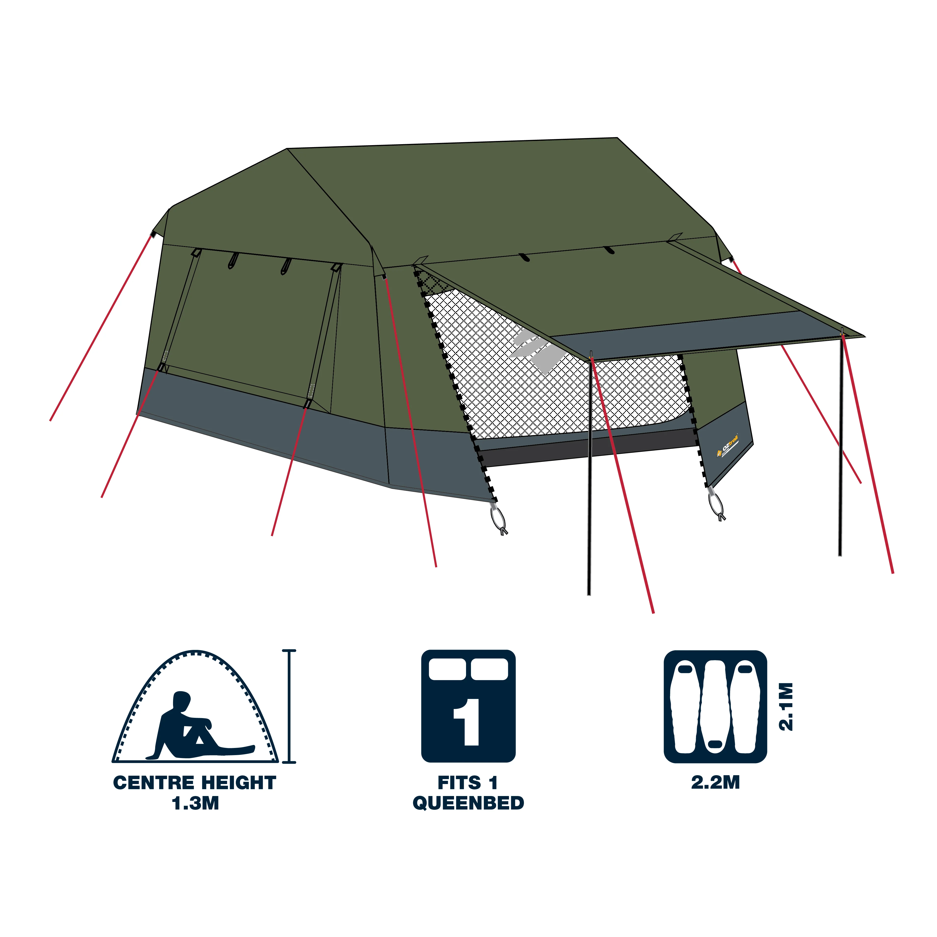 Fast Frame 3P Tent - Image 4