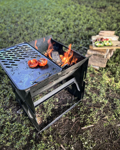 Ozpig Fire Pit Solid/Grill Cooking Plate - Image 3