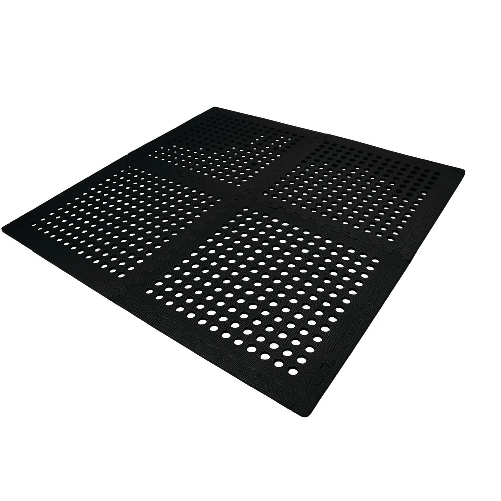 Foam Floor Mat Black - 4 Pack - Image 2