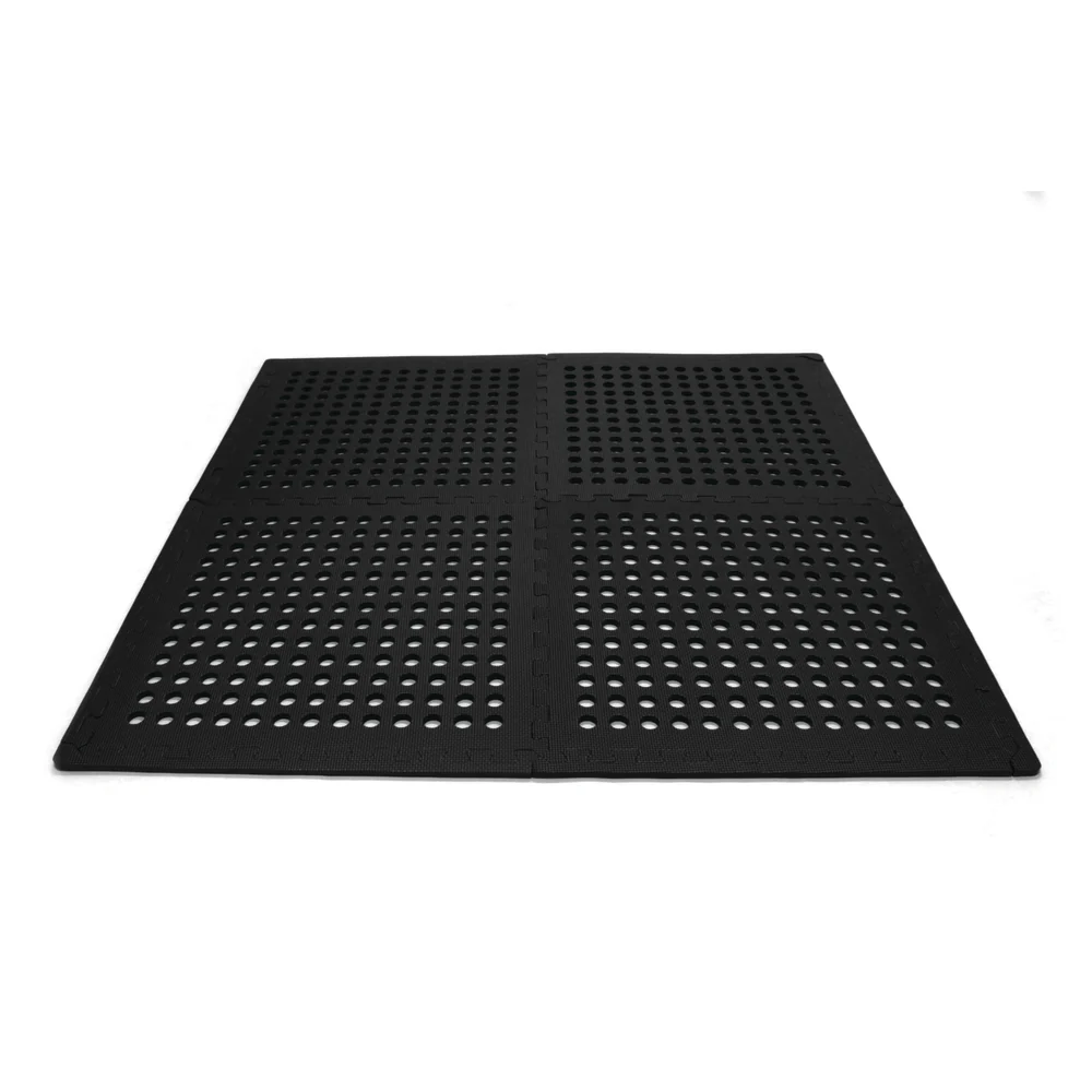 Foam Floor Mat Black - 4 Pack - Image 3