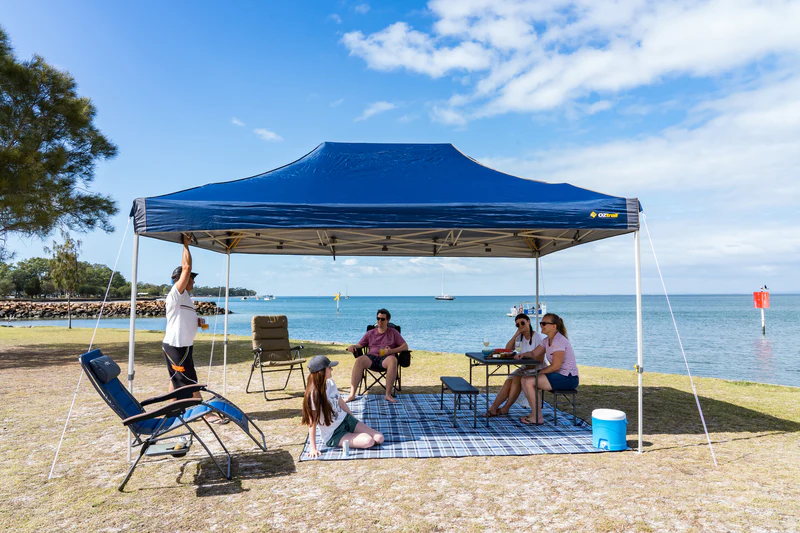 Hydroflow Deluxe 6.0 Gazebo - Navy - Image 3