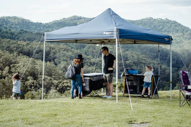 Hydroflow Deluxe 6.0 Gazebo - Navy - Image 4