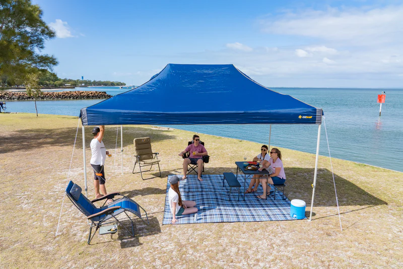 Hydroflow Deluxe 6.0 Gazebo - Navy - Image 6