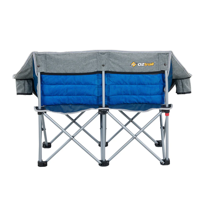 Junior Galaxy 2 Seater Sofa Blue Padded - Image 10