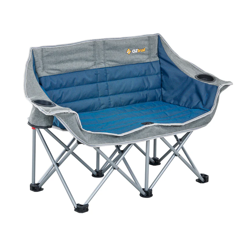 Junior Galaxy 2 Seater Sofa Blue Padded - Image 2