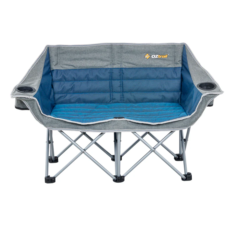 Junior Galaxy 2 Seater Sofa Blue Padded - Image 7