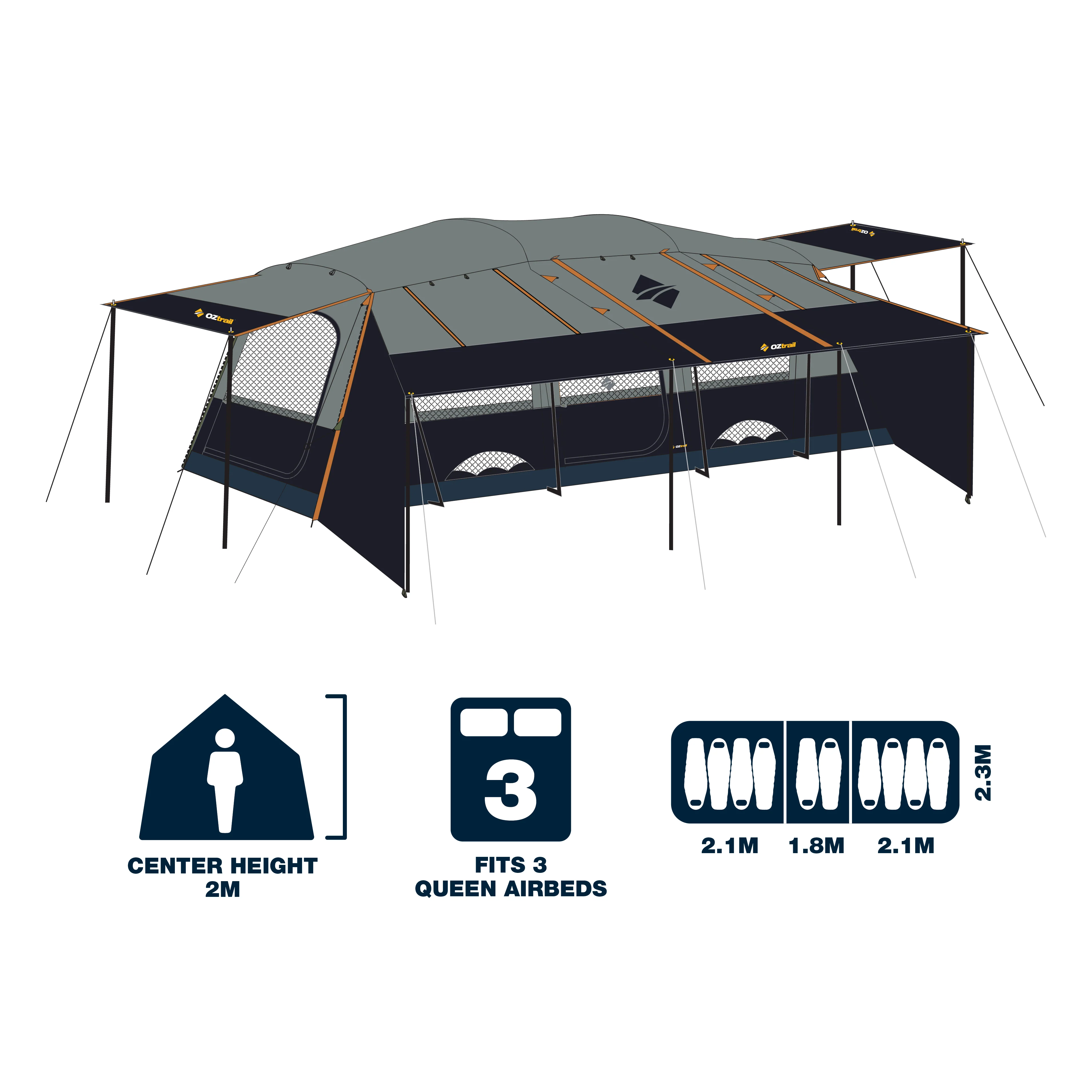Fast Frame Odyssey 10P Tent - Image 4