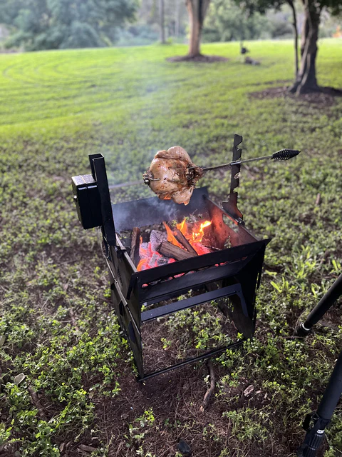 Ozpig Fire Pit Rotisserie Kit - Image 7