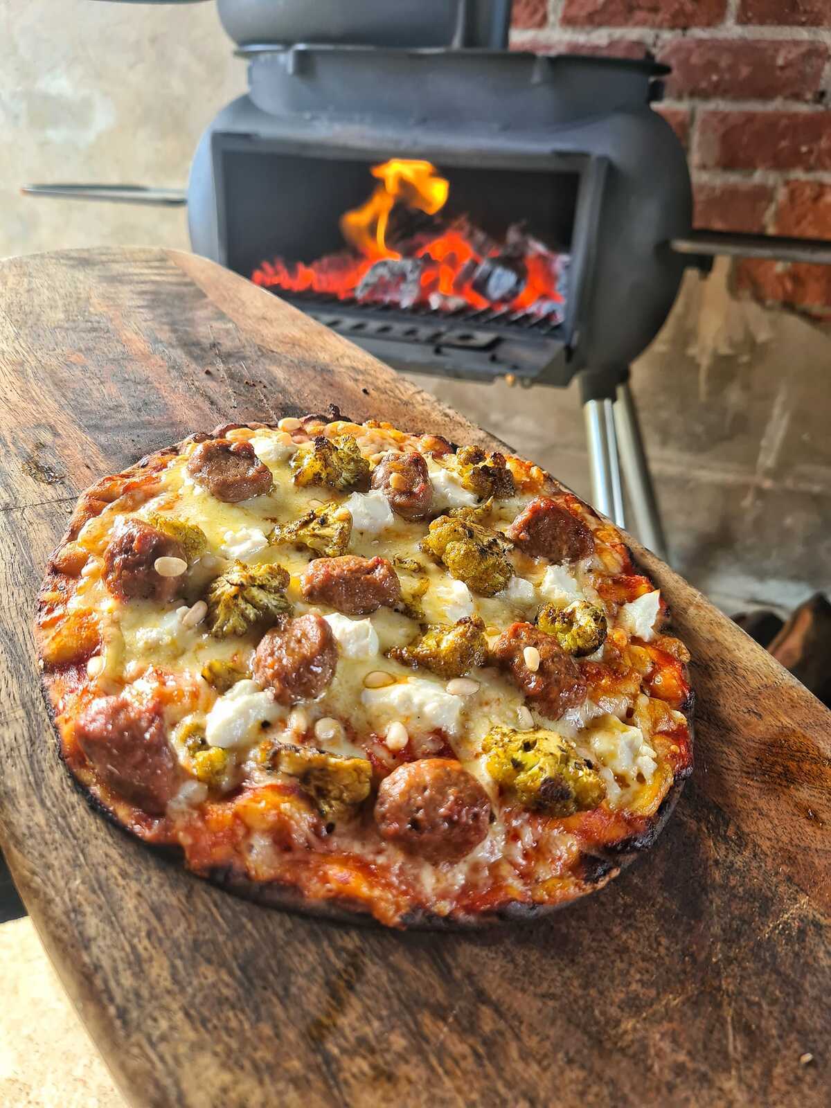 Ozpig Oven Smoker 9" Pizza Stone - Image 2
