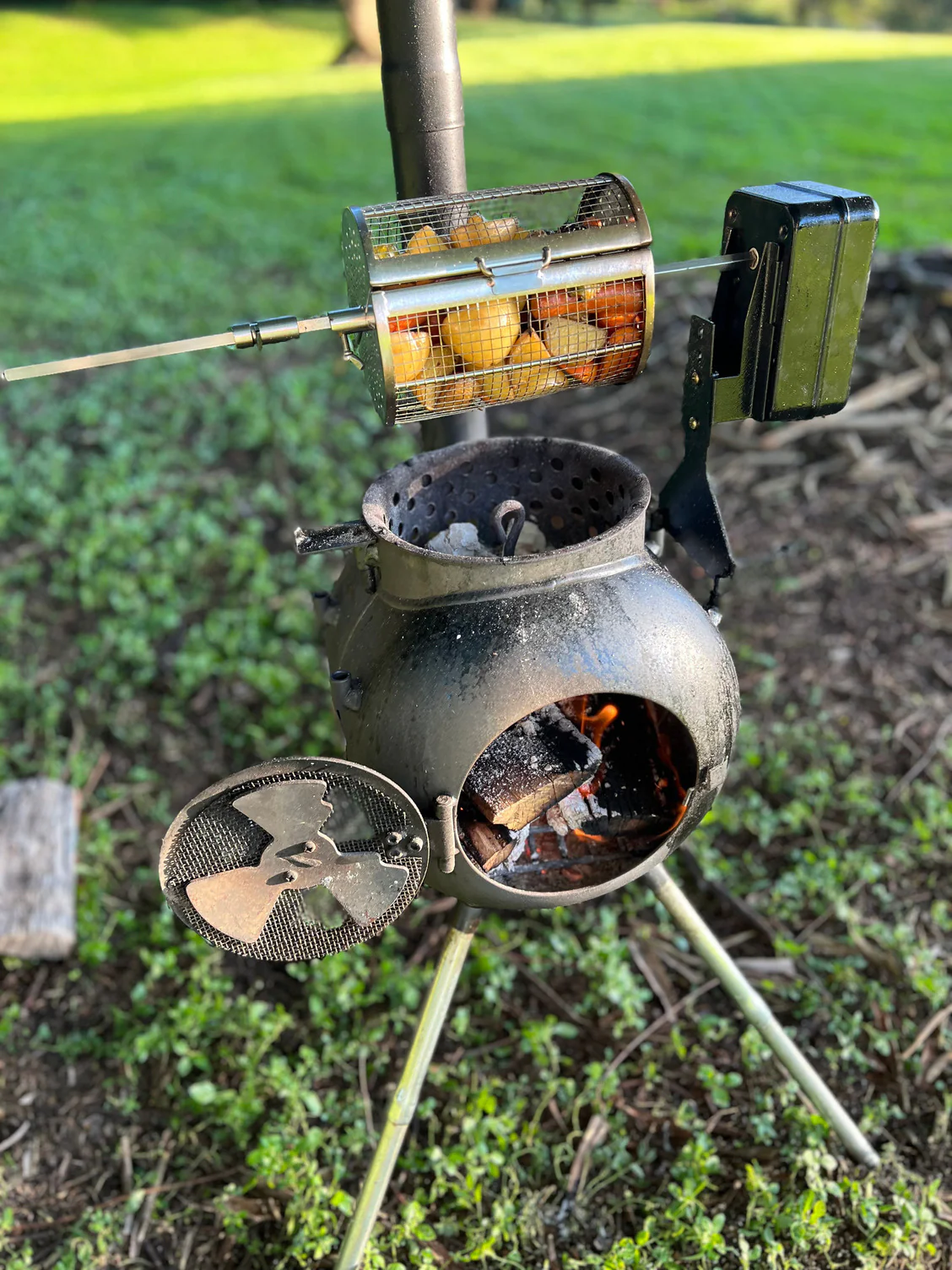 Ozpig Rotisserie Basket Small - Image 10