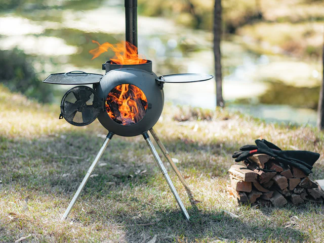 Ozpig Series 2 Portable Wood Fire Stove - Image 4
