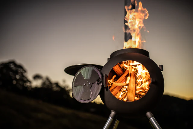 Ozpig Series 2 Portable Wood Fire Stove - Image 5
