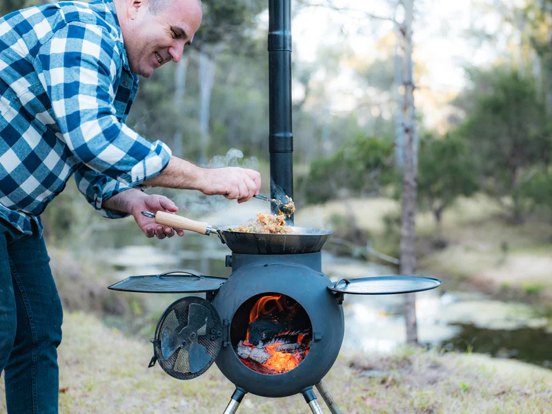Ozpig Series 2 Portable Wood Fire Stove - Image 6