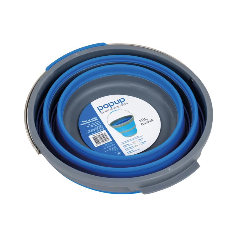 Popup Bucket 10l Blue - Image 3
