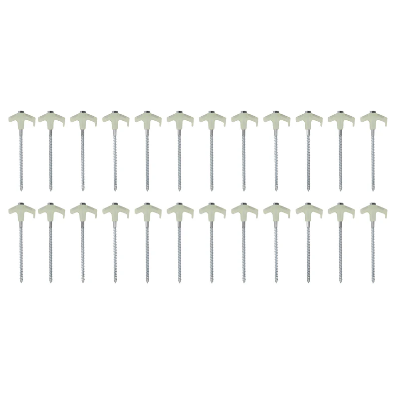 Screw In Tent Peg Set 25 Piece Glow in the dark - Image 5