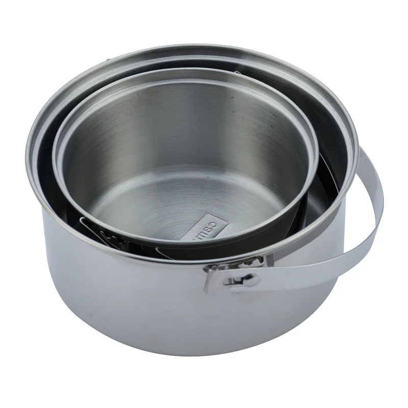 Stainless Steel Pot Set - 4 Piece - Image 3
